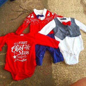 Christmas one piece outfits